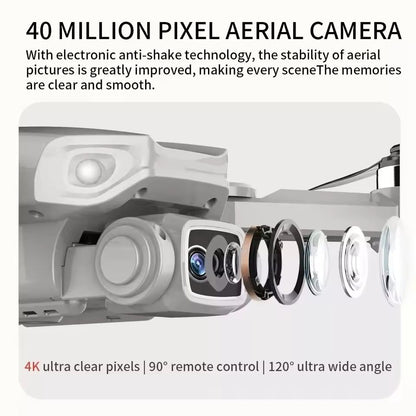 Foldable 4K 5G GPS Drone With Dual HD Camera And 12KM Range 1