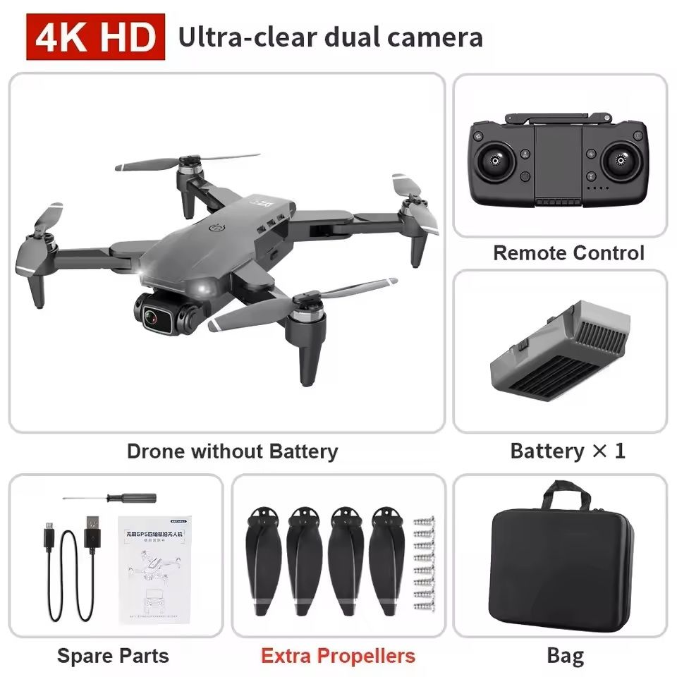 Foldable 4K 5G GPS Drone With Dual HD Camera And 12KM Range 8