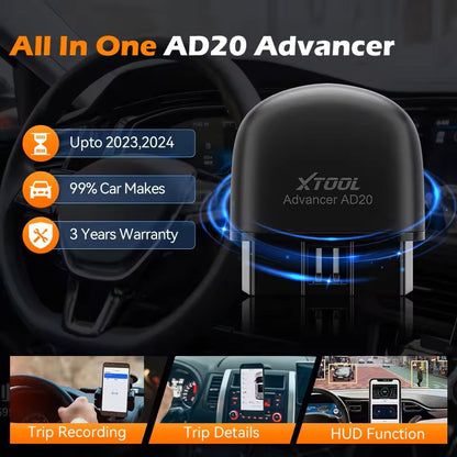 Mini Bluetooth Car Diagnostic Scanner OBD2 Tool 2