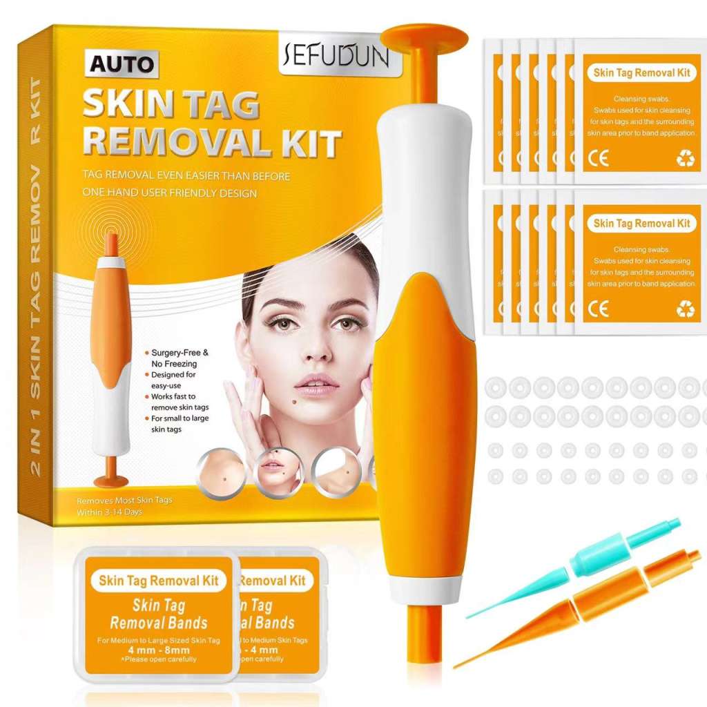 2in1 Skin Tag And Mole Remover Kit  Safe Painless AtHome Wart Removal Device 6