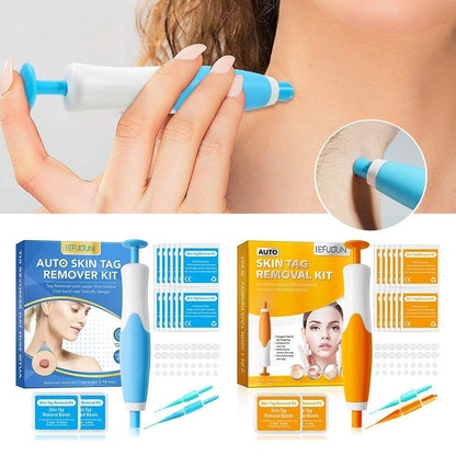 2in1 Skin Tag And Mole Remover Kit  Safe Painless AtHome Wart Removal Device 7