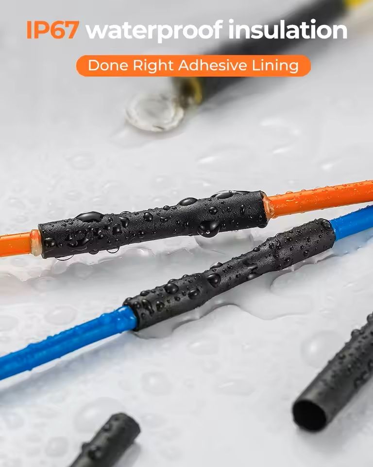 Heat Shrink Tubing Kit 400 Pcs Adhesive Lined Marine Grade 4