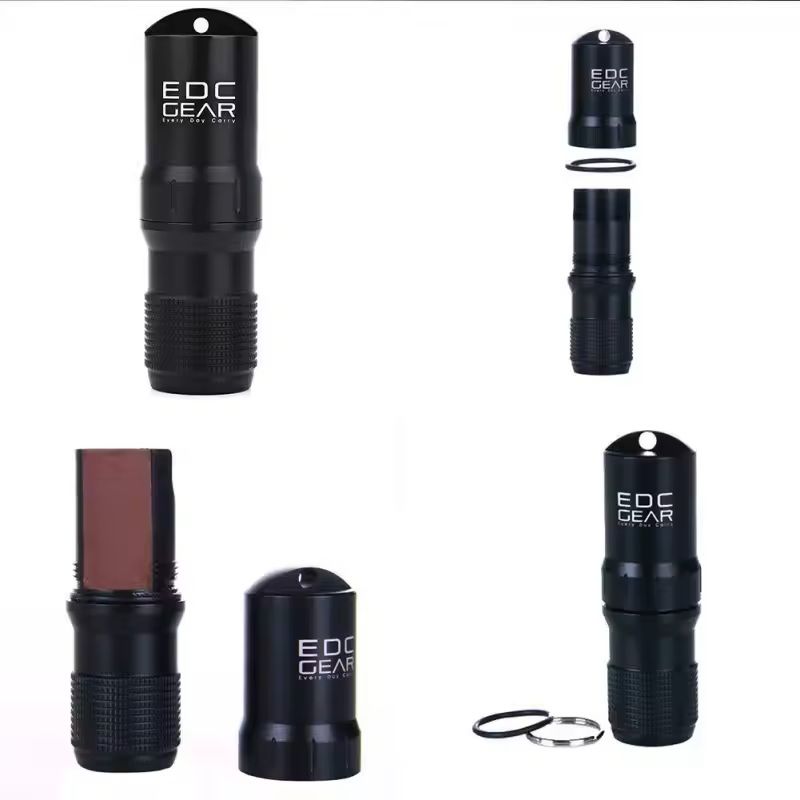 Waterproof Capsule Storage Container EDC Survival Box 1