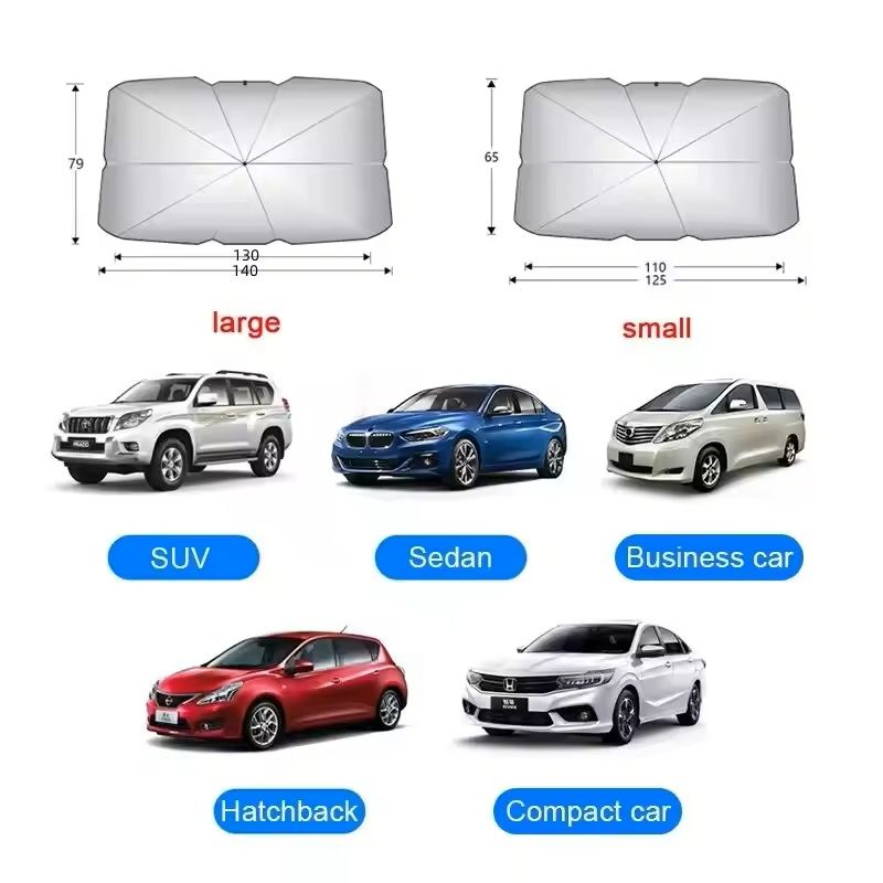 Car Sunshade Umbrella Folding Windshield Sun Protector 5