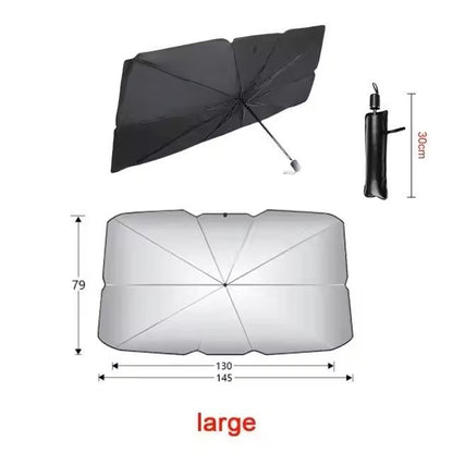 Car Sunshade Umbrella Folding Windshield Sun Protector 6