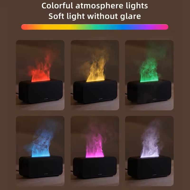 Aroma Diffuser Color Flame Ultrasonic Cool Mist Humidifier 1