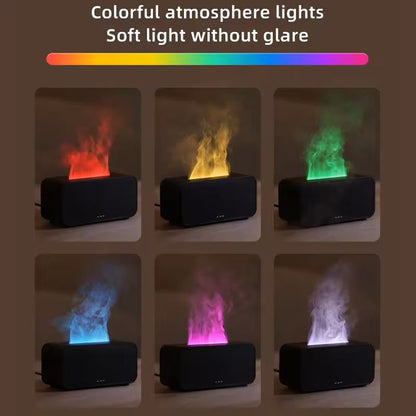Aroma Diffuser Color Flame Ultrasonic Cool Mist Humidifier 1