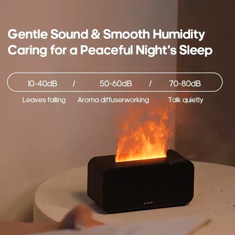 Aroma Diffuser Color Flame Ultrasonic Cool Mist Humidifier 2