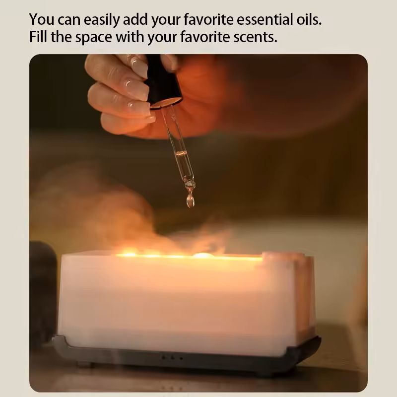 Aroma Diffuser Color Flame Ultrasonic Cool Mist Humidifier 3