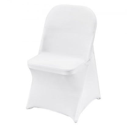 Universal Stretch Chair Covers 50PCS Elastic Spandex Slipcovers For Dining Wedding  Event Chairs 8