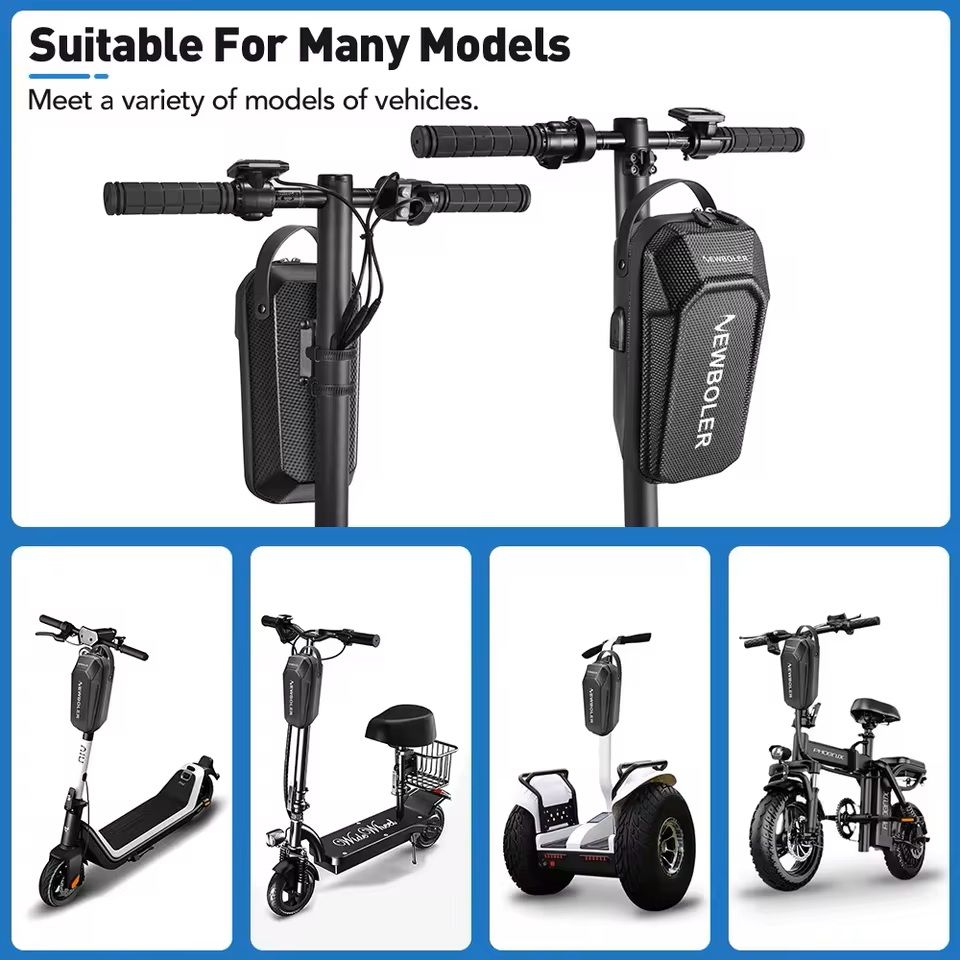 Waterproof Electric Scooter Bag With USB Port Front Storage Pack 2
