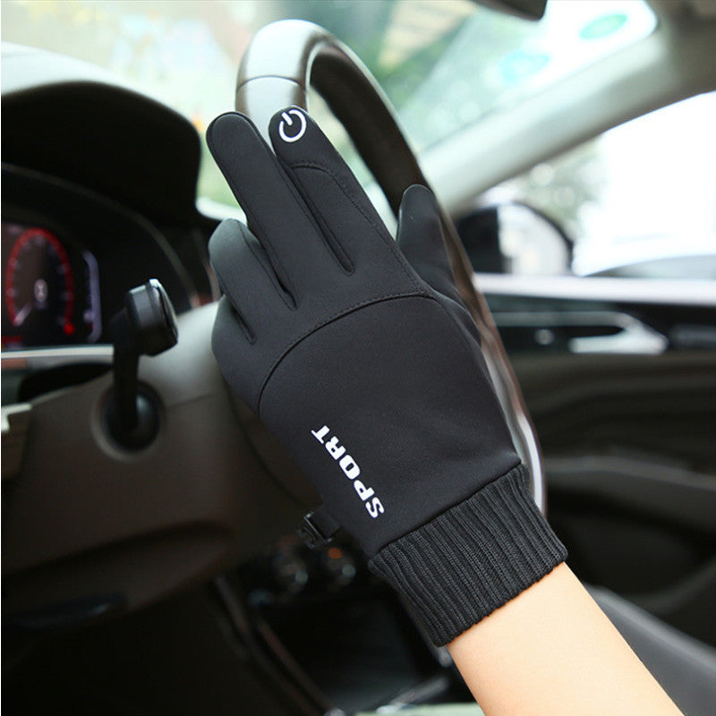 Winter Gloves Men Women Touch Screen Warm Thermal Windproof Water Resistant Gloves for Driving, Running, Ski