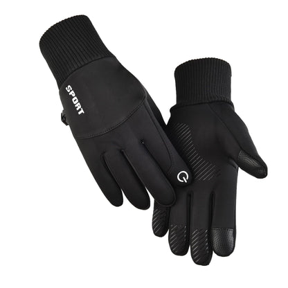 Winter Gloves Men Women Touch Screen Warm Thermal Windproof Water Resistant Gloves for Driving, Running, Ski