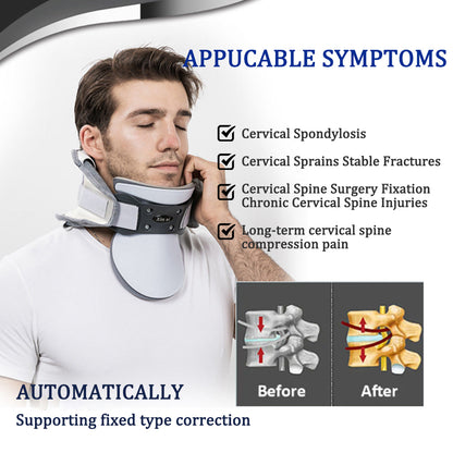 Adjustable Inflatable Cervical Vertebra Neck Traction Device With Posture Corrector Cervical Collar 1