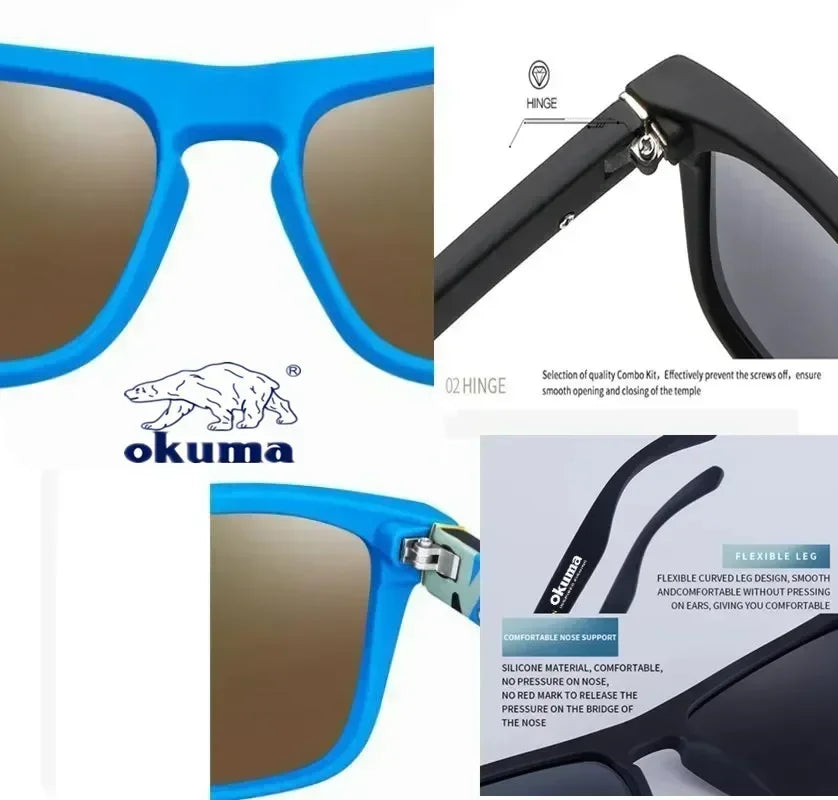 Polarized Sunglasses UV400 for Men & Women, Outdoor Fishing, Hunting, Driving, Cycling Eye Protection