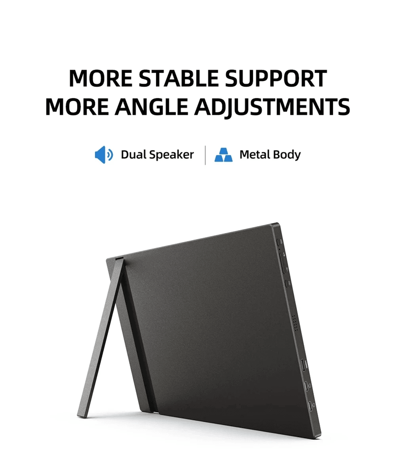 ARZOPA 16 Inch 2K Portable Monitor With USB C And HDMI Ultra Slim Second Display For Laptop Mac PS5 1