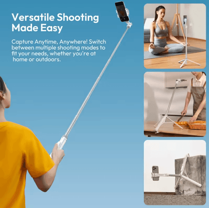 Ulanzi TT88 Overhead Phone Tripod With Magnetic Clamp And Wireless Remote For Vlogging And Livestre 1