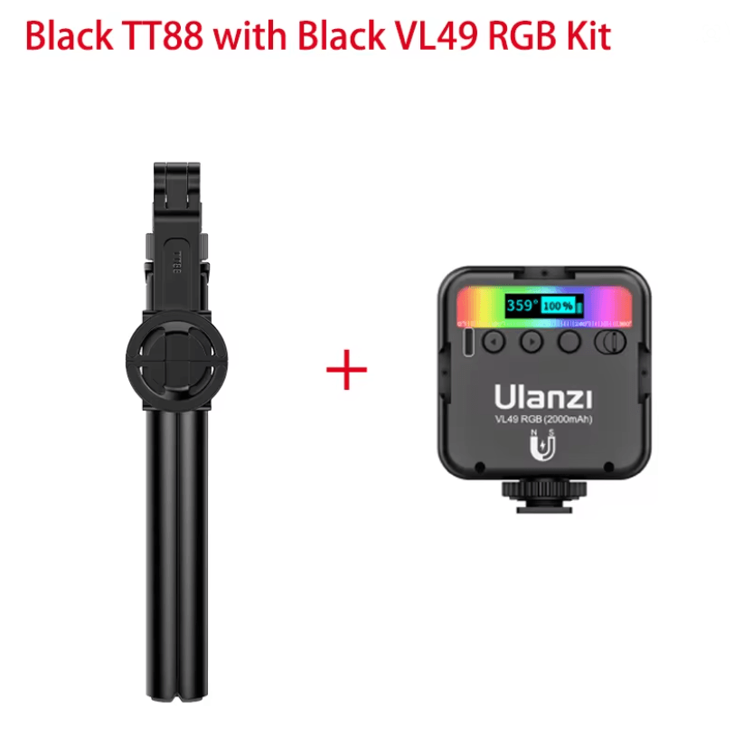 Ulanzi TT88 Overhead Phone Tripod With Magnetic Clamp And Wireless Remote For Vlogging And Livestre 9