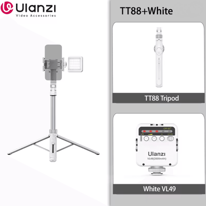 Ulanzi TT88 Overhead Phone Tripod With Magnetic Clamp And Wireless Remote For Vlogging And Livestre 4