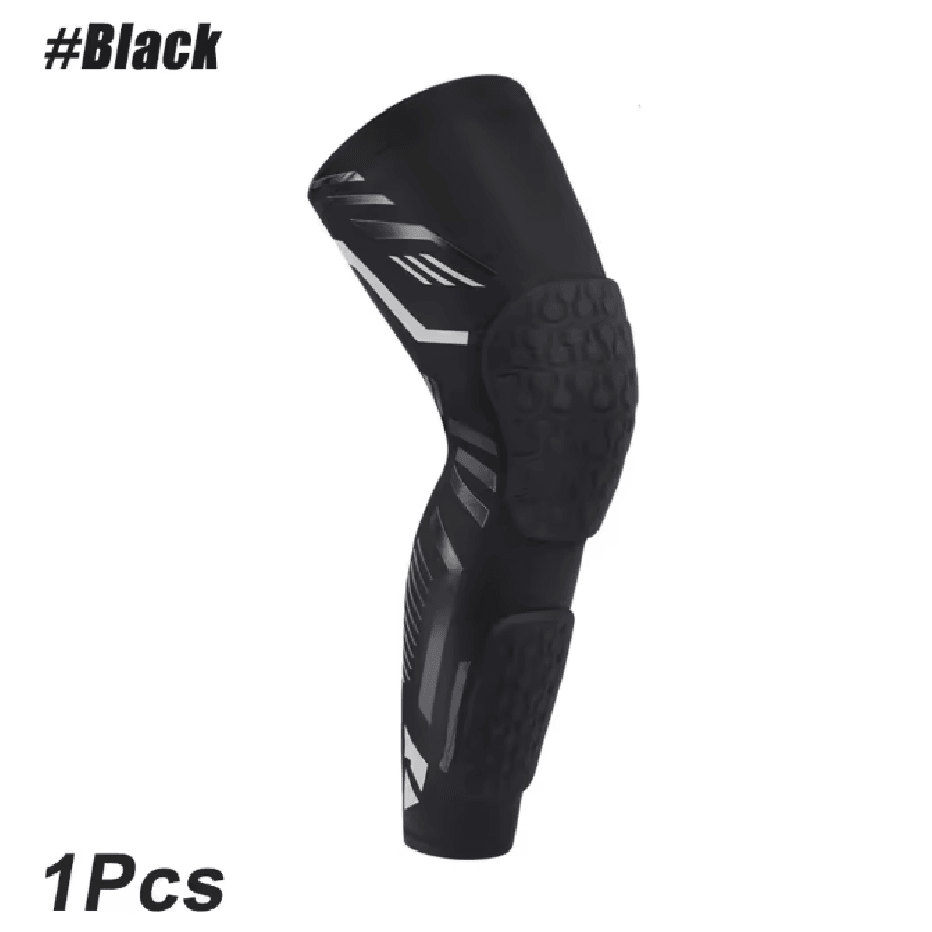 FlexGuard Knee Compression Sleeve Long Padded Support For Soccer Running  Sports Recovery 15