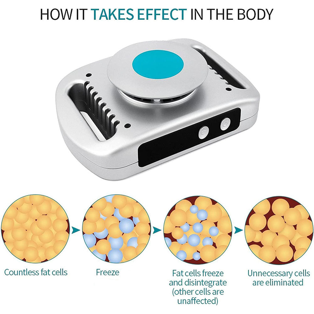 NEW Fat Freeze Body Slimming Machine Weight Loss Device, Anti Cellulite Cold Massager for Fat Reduction & Body Shaping