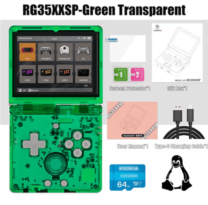 ANBERNIC RG35XXSP Retro Handheld Game Console With 35 Inch IPS Screen And 3300mAh Battery 3