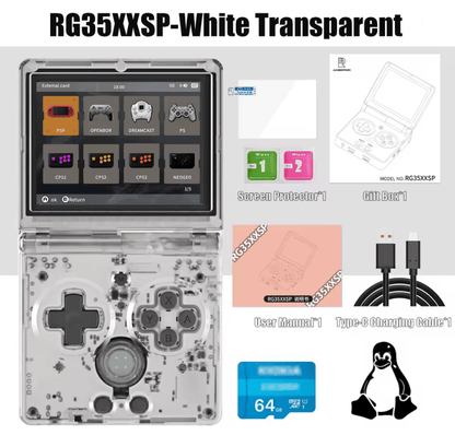 ANBERNIC RG35XXSP Retro Handheld Game Console With 35 Inch IPS Screen And 3300mAh Battery 4