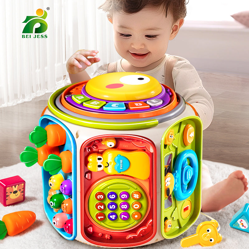 Interactive Baby Cell Phone Toy with Speaker With Sound Light, Music Mobile & Multifunctional Education Development Toy