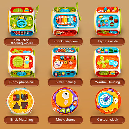 Interactive Baby Cell Phone Toy with Speaker With Sound Light, Music Mobile & Multifunctional Education Development Toy