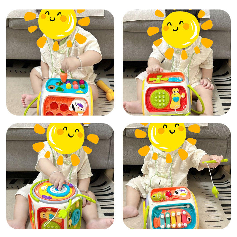 Interactive Baby Cell Phone Toy with Speaker With Sound Light, Music Mobile & Multifunctional Education Development Toy