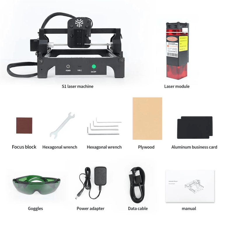 ACMER Mini Portable Laser Engraver For DIY Projects On Wood Metal Acrylic And Leather 7