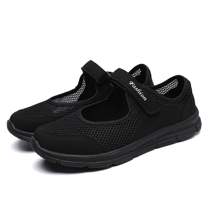 White Fashion Women Sneakers, Breathable Mesh Vulcanized Casual Walking Shoes for Work, Gym, Travel, Everyday Comfort