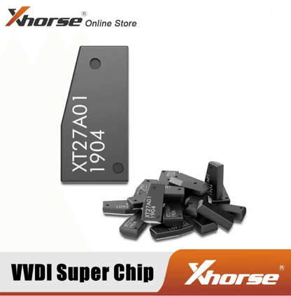 Xhorse VVDI Super Chip XT27A01 XT27A66 Transponder for ID46 4D 8A T3 and More Compatible with VVDI2 and Mini Key Tool
