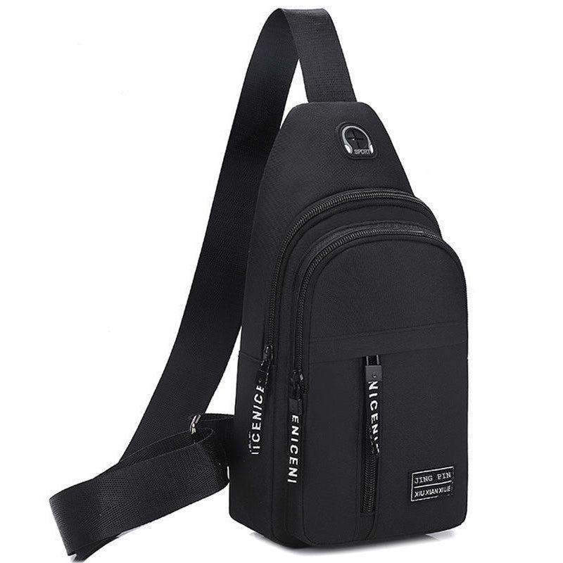 Multifunctional Men Shoulder Chest Bag, Crossbody Travel Sling Backpack for Hiking, Sports & Daily Use
