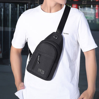 Multifunctional Men Shoulder Chest Bag, Crossbody Travel Sling Backpack for Hiking, Sports & Daily Use