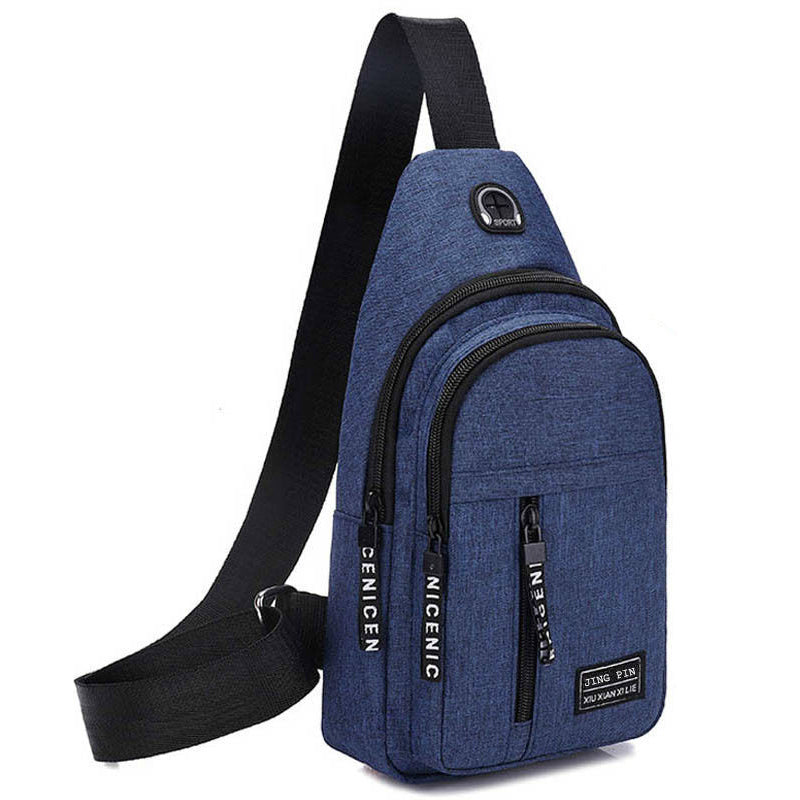 Multifunctional Men Shoulder Chest Bag, Crossbody Travel Sling Backpack for Hiking, Sports & Daily Use