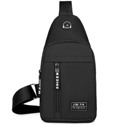 Multifunctional Men Shoulder Chest Bag, Crossbody Travel Sling Backpack for Hiking, Sports & Daily Use