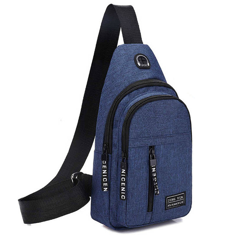Multifunctional Men Shoulder Chest Bag, Crossbody Travel Sling Backpack for Hiking, Sports & Daily Use
