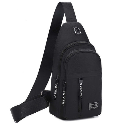 Multifunctional Men Shoulder Chest Bag, Crossbody Travel Sling Backpack for Hiking, Sports & Daily Use
