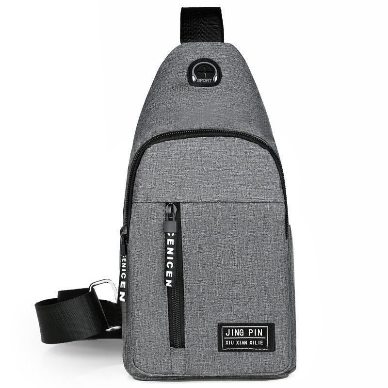 Multifunctional Men Shoulder Chest Bag, Crossbody Travel Sling Backpack for Hiking, Sports & Daily Use