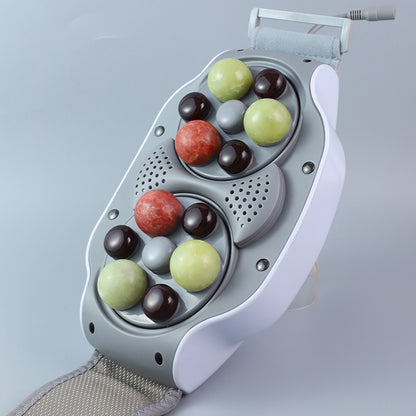 Multi Functional Bian Shi Rubbing Belly Instrument, Divine Abdominal Massager for Warming Palace & Stomach Relief