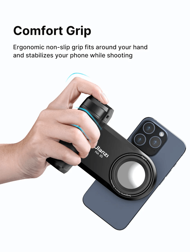 Ulanzi MA35 Magsafe Camera Grip With Bluetooth Shutter For IPhone Photography And Video Stabilizati 2