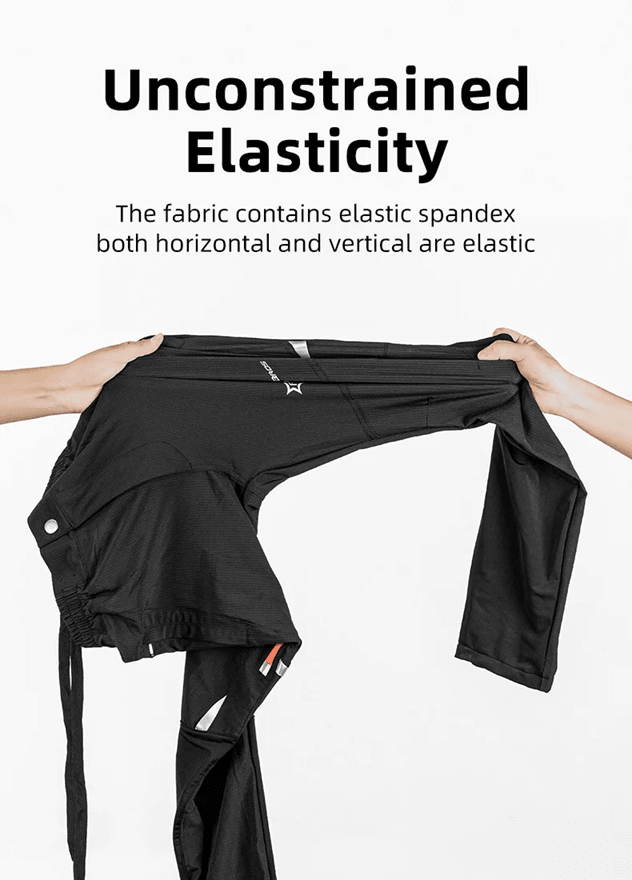 ROCKBROS Lightweight Breathable Cycling Pants For Men And Women With High Elasticity And Reflective 7