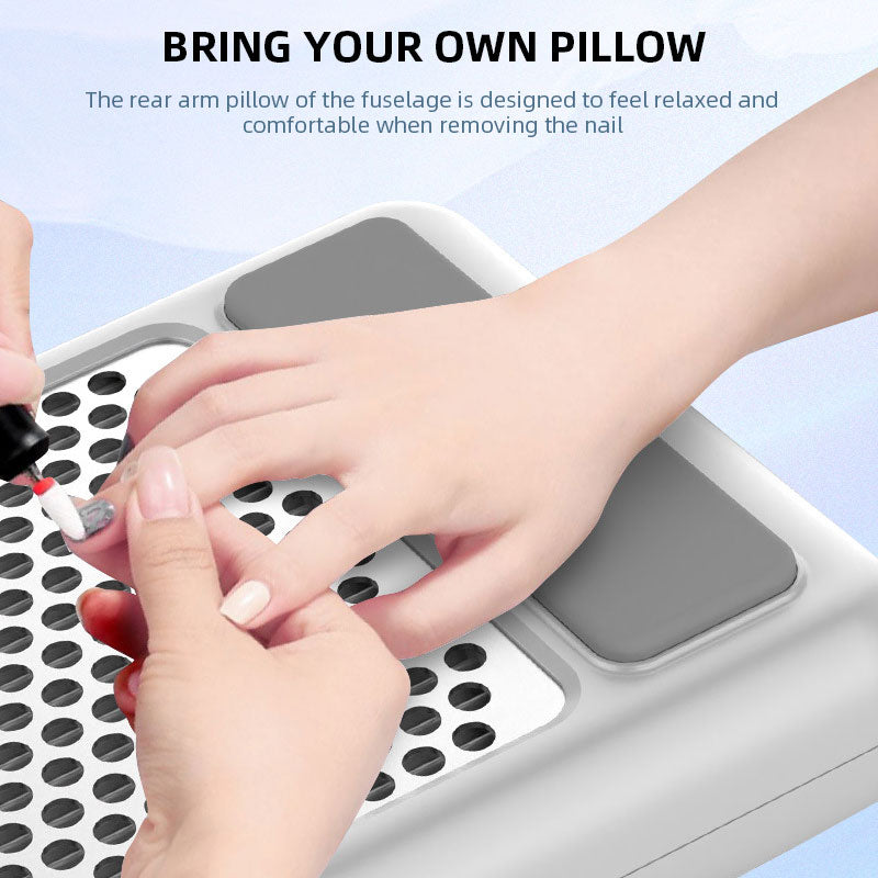 Powerful Nail Dust Vacuum Collector Professional Nail Dust Extractor With Reusable Filter  Adjustab 5