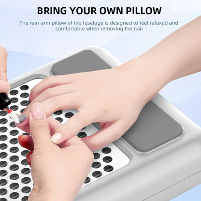 Powerful Nail Dust Vacuum Collector Professional Nail Dust Extractor With Reusable Filter  Adjustab 5