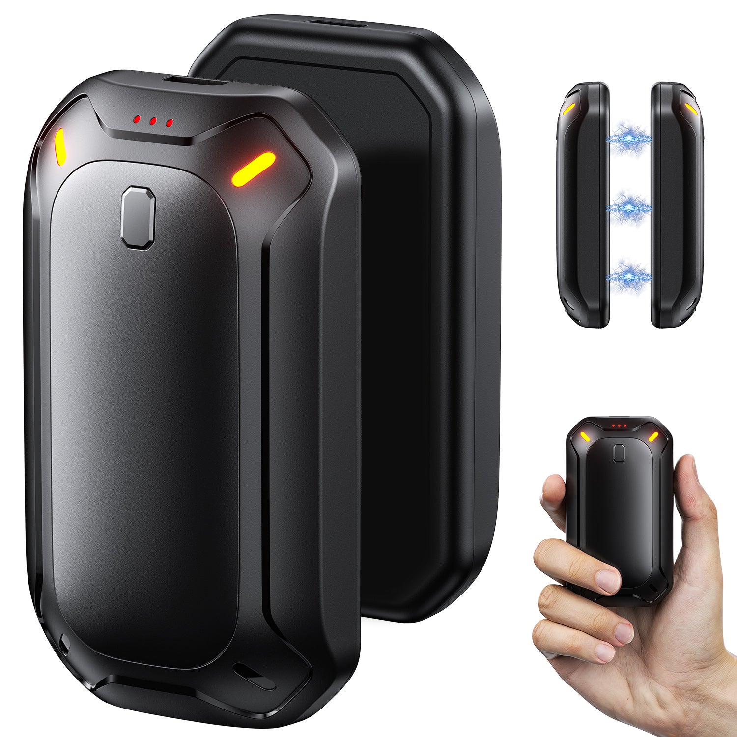 Rechargeable Dual Magnetic Electric Hand Warmer DoubleSided Warming Portable Heater Gifts For Women 1