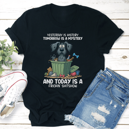 Yesterday Is History Tomorrow Is A Mystery Tee 2