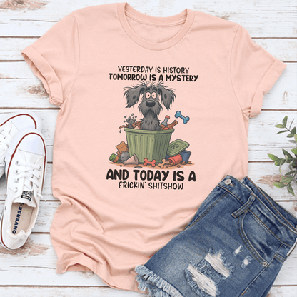 Yesterday Is History Tomorrow Is A Mystery Tee 3