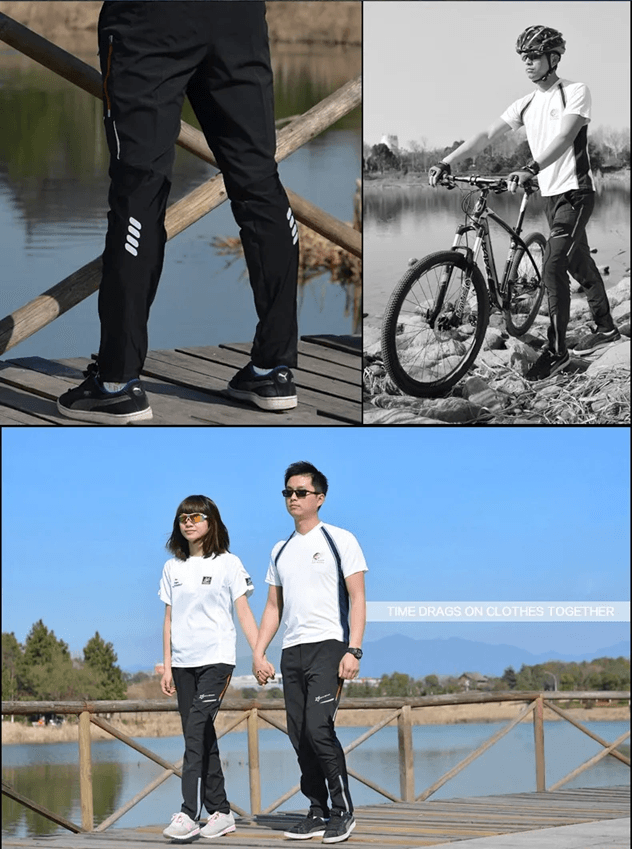 ROCKBROS Summer Cycling Pants For Men And Women With Breathable Fabric And Reflective Design For Sp 2