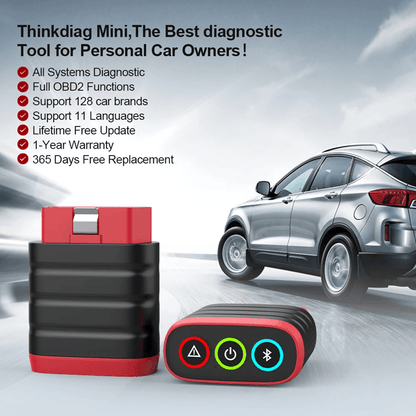 THINKCAR THINKDIAG MINI OBD2 Scanner for Full System Diagnostics and Code Reading